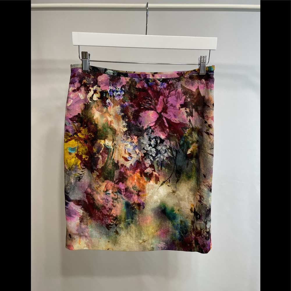 Karen Kane Watercolor Skirt, size small